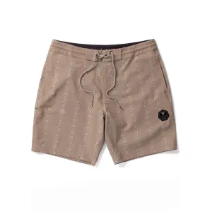 VISSLA SOLAR SPIRAL 17.5" BOARDSHORT DARK KHAKI