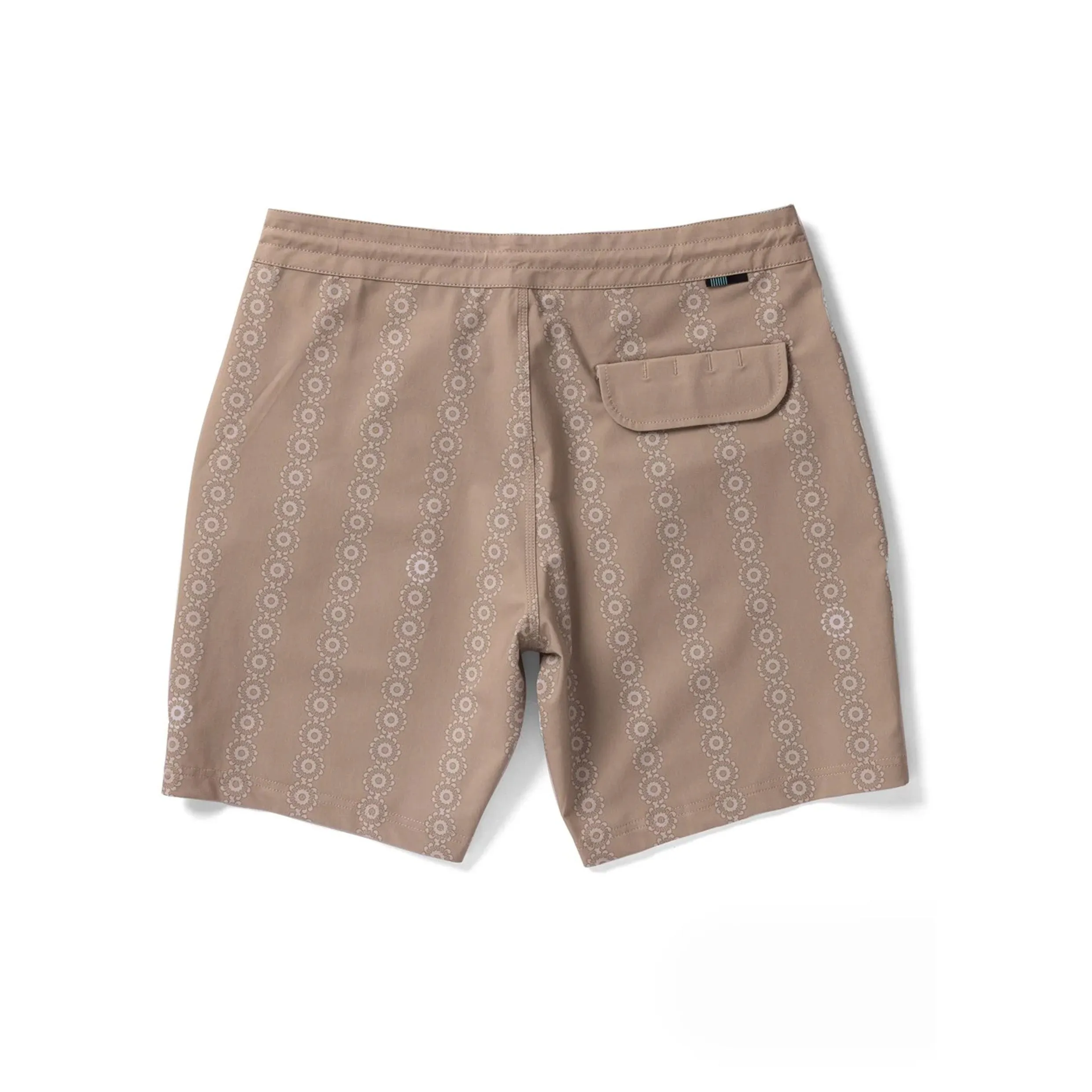 VISSLA SOLAR SPIRAL 17.5" BOARDSHORT DARK KHAKI
