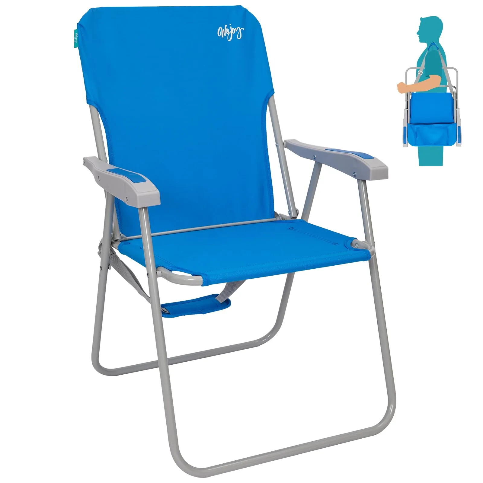 WEJOY Tall Beach Chair