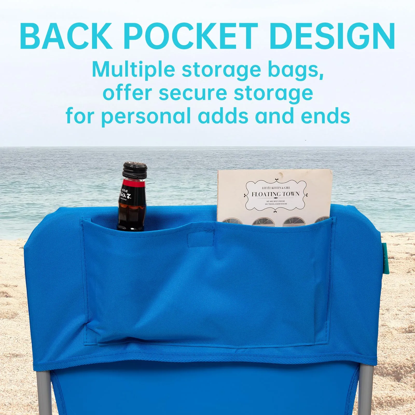 WEJOY Tall Beach Chair