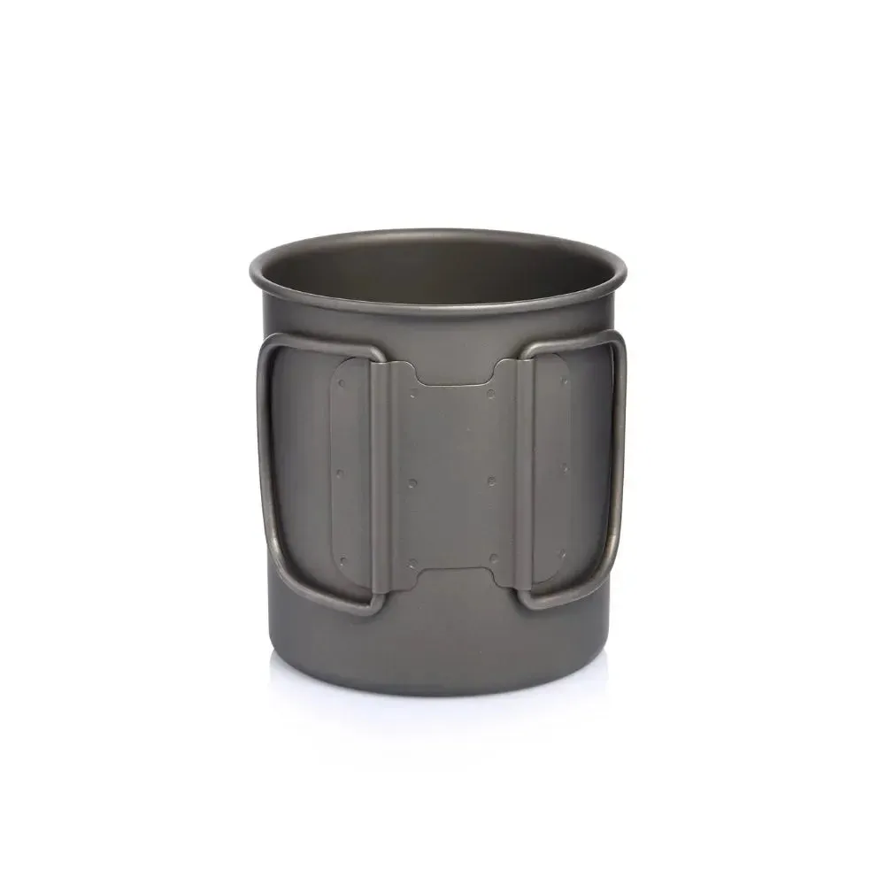 WIDESEA Camping Titanium Mug – Lightweight and Foldable Outdoor Cup