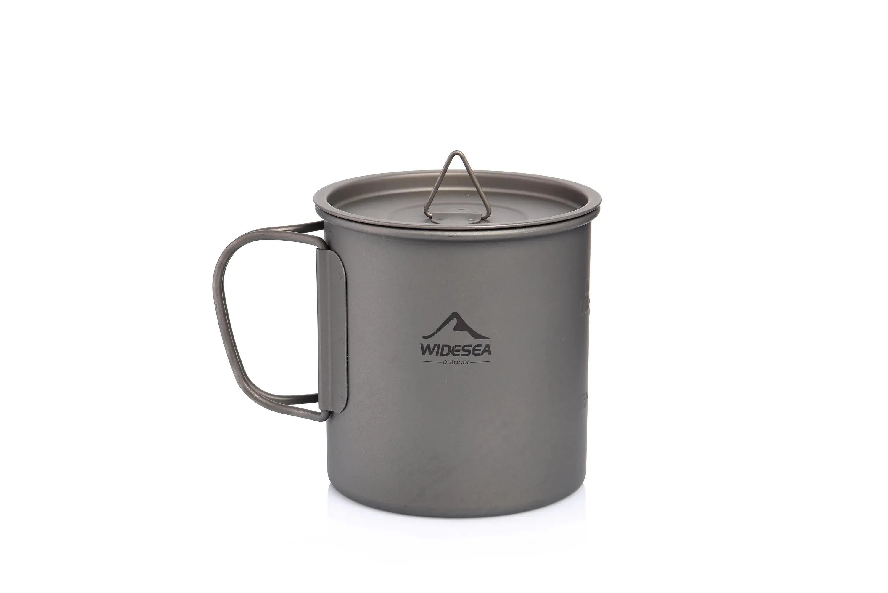 WIDESEA Camping Titanium Mug – Lightweight and Foldable Outdoor Cup