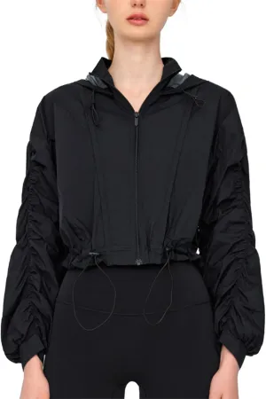 Women's UPF 50  Sun Protection UV Jacket Full Zip Lightweight Jacket Athletic Workout Hoodie for Running Outdoor Workout
