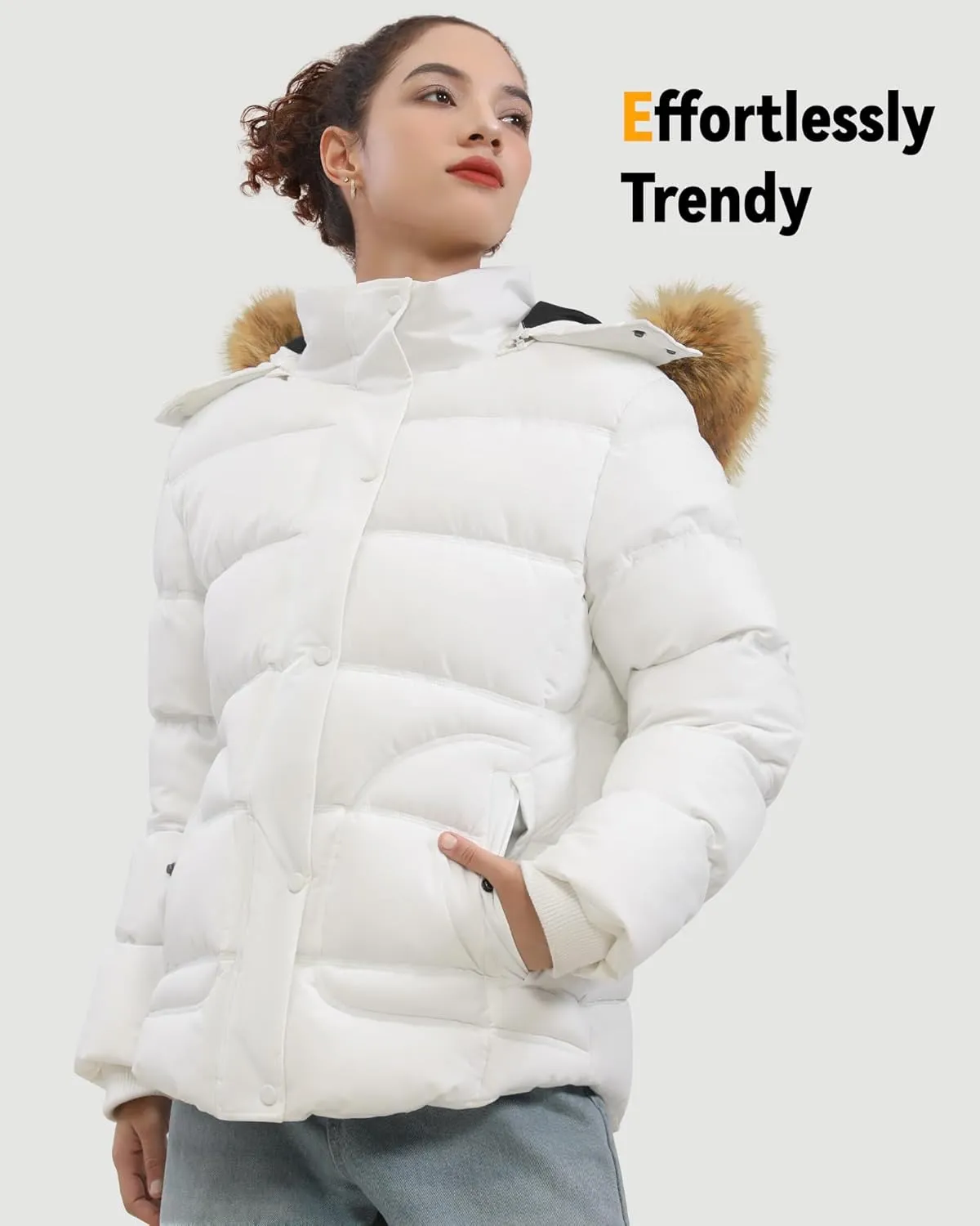 Wulcea Graphene Heated Jacket For Women 12V 18400mAh Fast Charge With Large Capacity