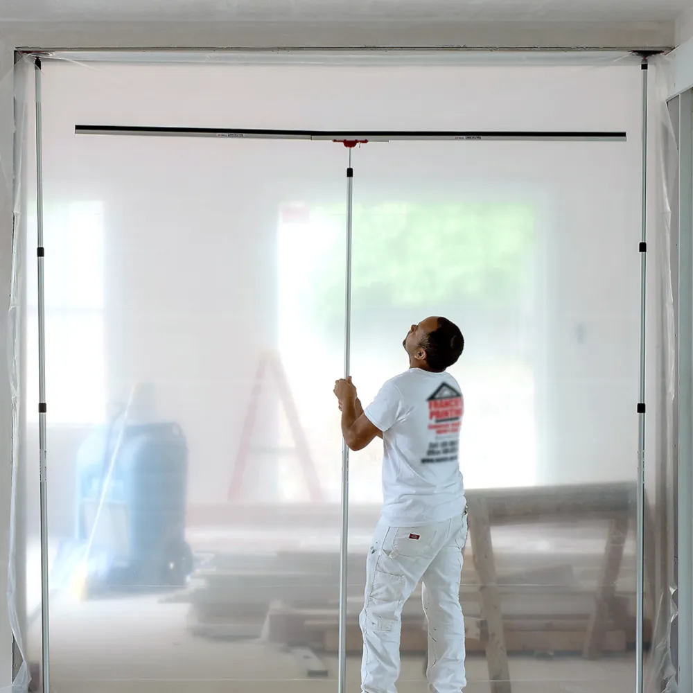 ZipWall FoamRail Span Adjustable Tapeless Seal