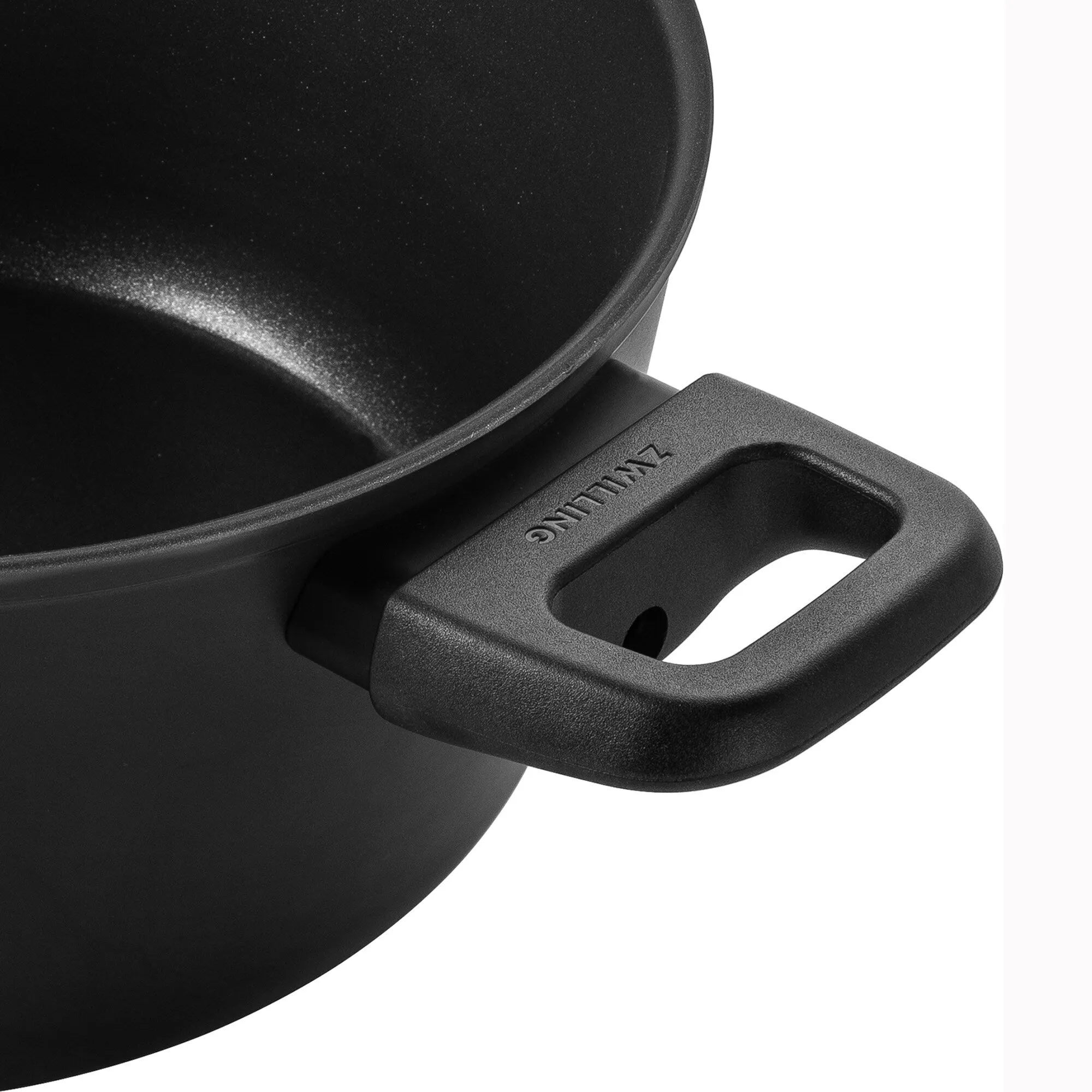 ZWILLING Madura Plus Forged 5-qt Aluminum Nonstick Dutch Oven with Lid - Black